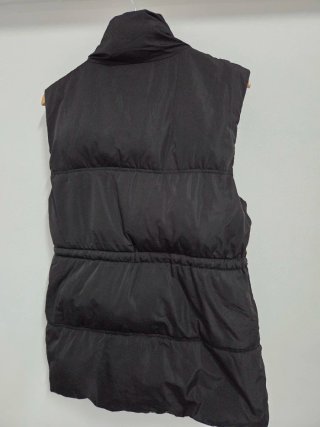 Chaleco acolchado negro talla M