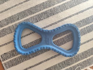 Juguete Nerf Dog Tire Infinito Azul L