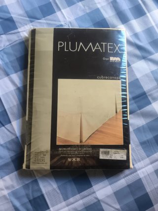 Plumatex Cubrecanapé 160cm Beige