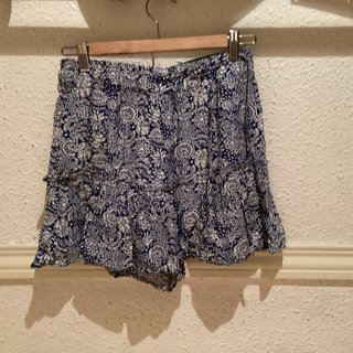 Falda pantalón estampada