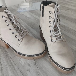 Botas Refresh mujer blanco crudo