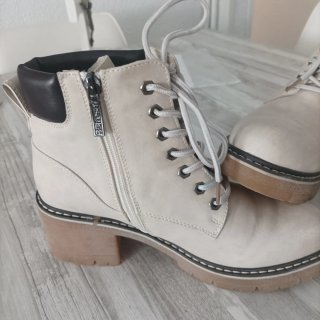 Botas Refresh mujer blanco crudo
