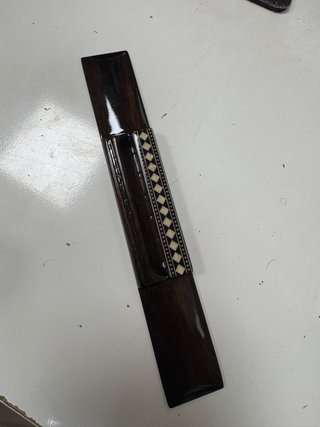 Puente Guitarra Flamenca Madera Oscura