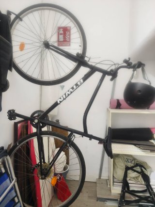 Bicicleta Paseo BTWIN Negra