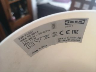 Lámpara Techo Redonda Moderna