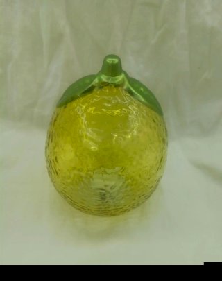 Lámpara de cristal limón