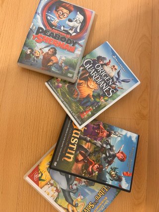 Lote 4 Películas DVD Animación