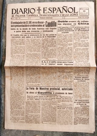 Lote prensa histórica 1940-48 II Guerra Mundial.