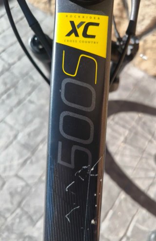 Rockrider XC500S Carbono29"doble suspensión size L