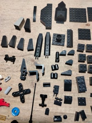 LEGO Bolsa Piezas Sustitución Complementos Juego
