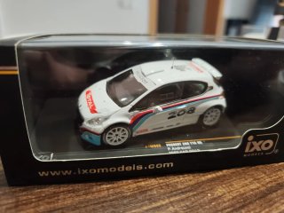 Peugeot 208 T16 R5 Rally Test Car 1/43 IXO