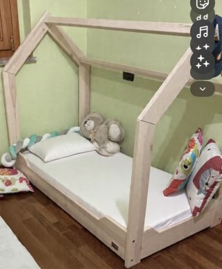 Lettino Montessori Picci Legno Ottime Condizioni