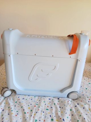Valija Cama Niño Stoke Azul/Naranja
