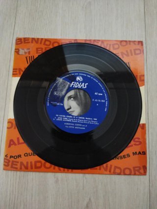 Vinilo Albertina Cortes Benidorm 1966