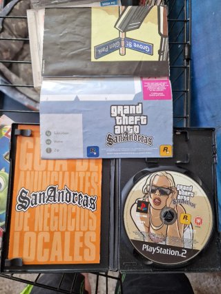 GTA San Andreas PS2 - Completo PAL