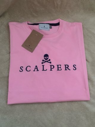 Camiseta Scalpers Rosa Talla M