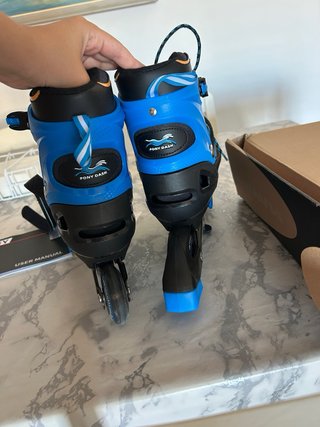 Patines HIBOY Azules ajustables talla 39-42
