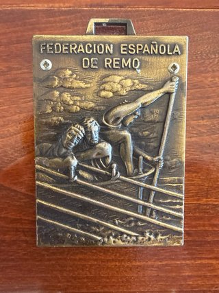 Perchero Madera y Metal FEDERACION ESPAÑOLA REMO