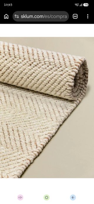 Alfombra Sklum Kalina 160x230 cm Beige