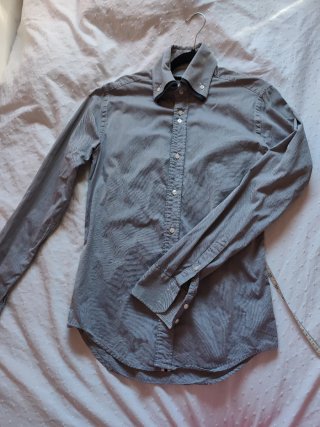 Camisa Zara Gris talla S
