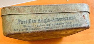 Objeto: Lata farmacéutica o de caramelos medicinal