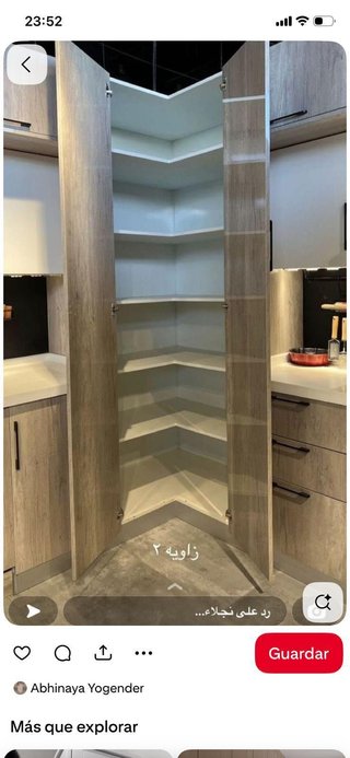 Muebles de Cocina Blanco y Madera
