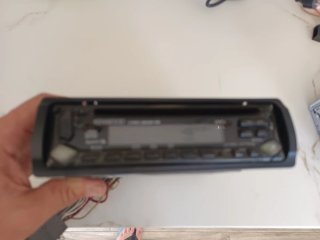 Radio CD Kenwood Negra