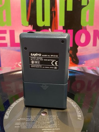 Radio Sanyo AM/FM Estéreo Portátil