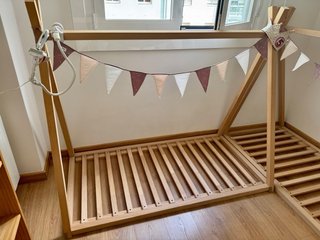 Cama Tipi Infantil 70x140 cm