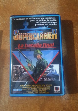 Supercarrier: La Batalla Final VHS (Español)