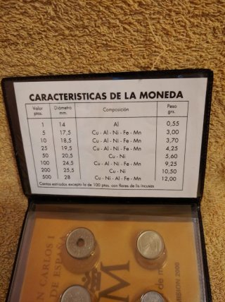Carpeta Serie Numismática Juan Carlos I