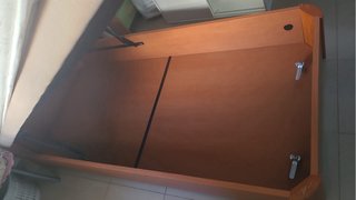 Canapé 90cm madera con ruedas