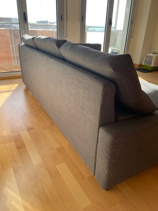 Sofá Cama Chaise Longue Gris Ikea FRIHETEN