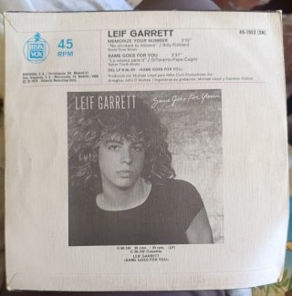 Lote 4 Vinilos 45rpm Leif Garrett