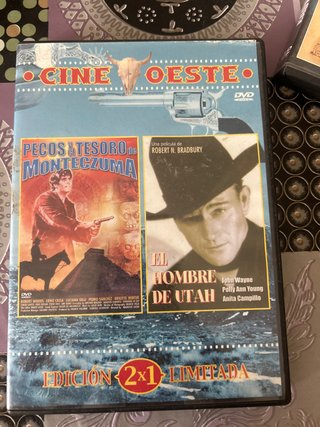 DVD Cine Oeste: Pecos y El Hombre de Utah