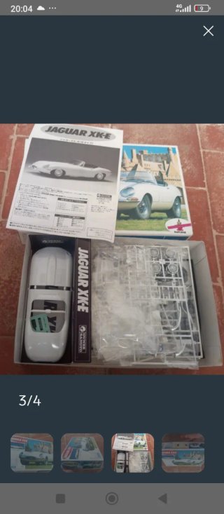 Maqueta Jaguar XK-E 1/24