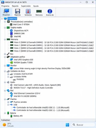 Lenovo ThinkPad P53 i7-9750H 128GB RAM, 3TB SSD