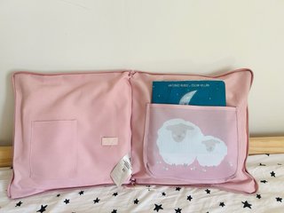 almohada cojín de lectura infantil
