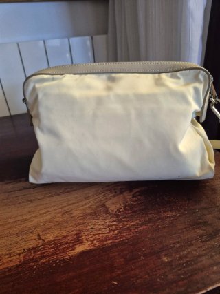 Bolso Bimba y Lola Nylon-Piel Beige