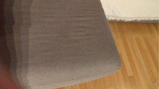 Sofá chaise longue tela gris