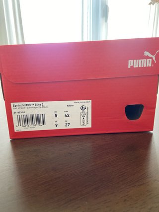 Zapatillas Puma Nitro Velocidad 200m/400m
