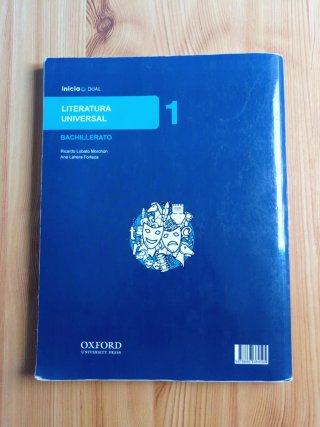 Literatura universal, 1 Bachillerato