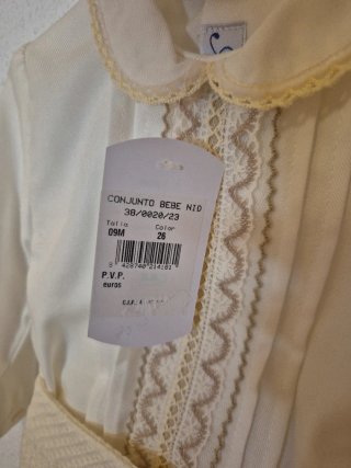 Conjunto bebé camisa y pantalón corto