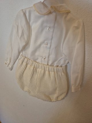 Conjunto bebé camisa y pantalón corto