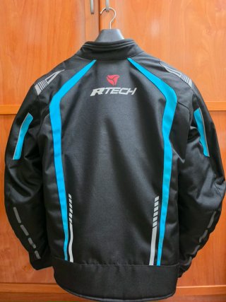 Chaqueta Moto RTech Unisex Azul 3XL