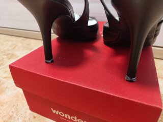 Zapatos de tacón Wonders negros talla 39