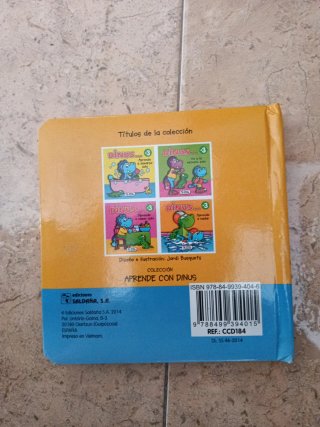 Libro pequeño de dinosaurios