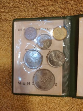 Colección monedas Mundial 82 España