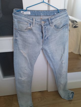 Pantalón vaquero skinny Zara T38