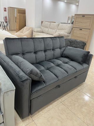Sofá Cama Doble terciopelo